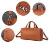 Large-capacity Boston Bag Genuine Leather Commuter Hand-held Pillow Bag Large Bag