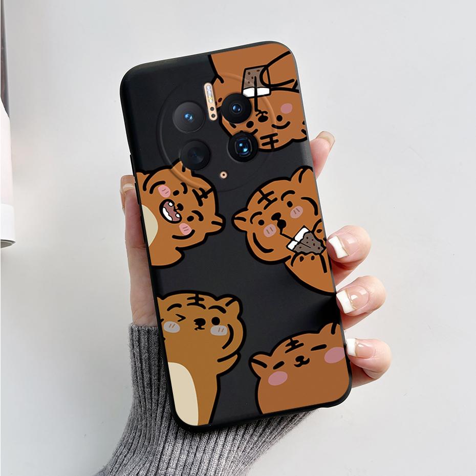 Phone Cases for Huawei Mate 50 Pro Cute Rabbit Pandas Case For Huawei Mate50 Pro Mate 50Pro Soft Silicone Shockproof Back Cover