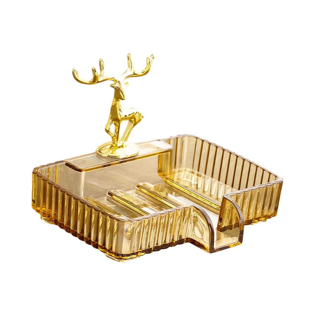 Sponge Dish Soap Holder Box Decorative Self Drain Home Supplies Storage Rack Tray for