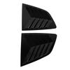 2Pcs Rear Side Window Louver Cover Fade Proof Sporty Look Rear Window   Vent Scoop Shutter Cover Blind for X3  3 G01 2018 and Later