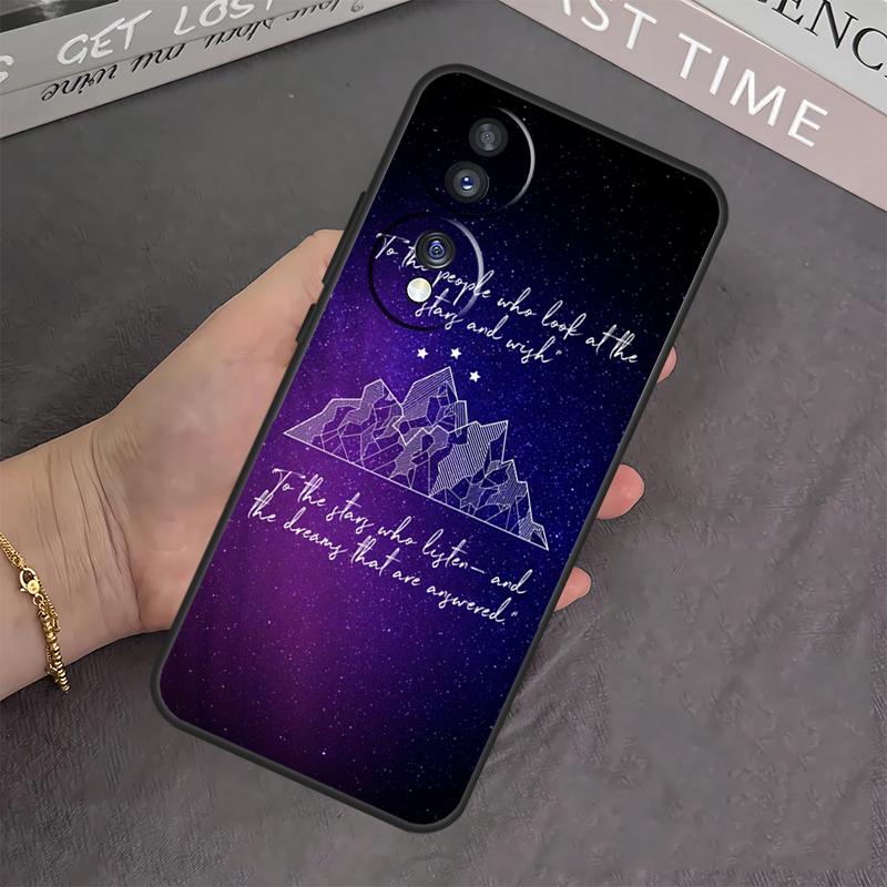 A Court of Mist and Fury Sarah J Maas Case For Honor X8b X9b X8 X9 X6a X7a X8a X9a Cover For Honor Magic 6 5 Pro 50 70 90 Lite