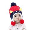 Children Kids Girls Boys Winter Cartoon Cat Ears Knitted Villus Keep Warm Hat