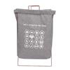 Large Laundry Basket Stable Exquisite Simple Large Clothes Storage Basket for Home BarbershopWithout Cover