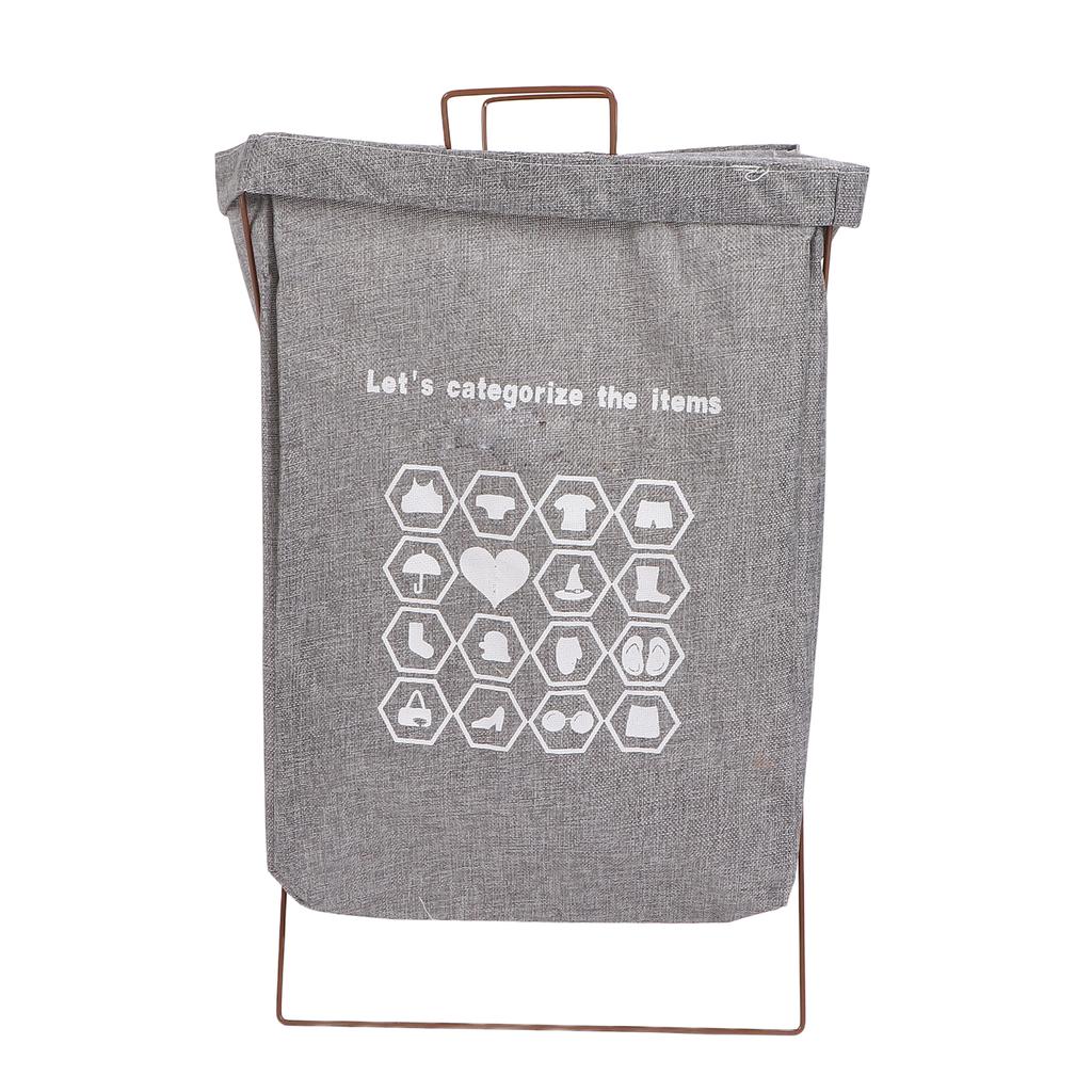 Large Laundry Basket Stable Exquisite Simple Large Clothes Storage Basket for Home BarbershopWithout Cover