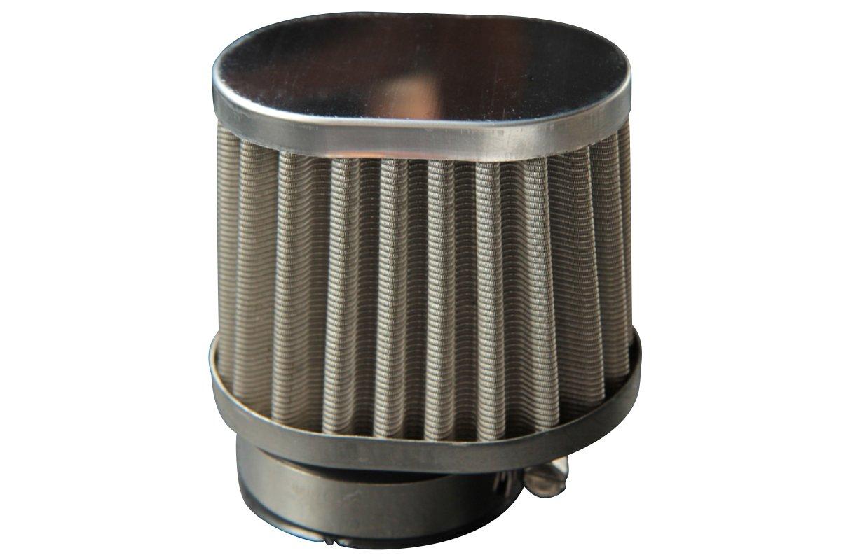 

[209] Power Filter Stainless Mesh Diameter 2.0 inches (50 mm), Oval Long, CAB-PF01-STAIN CAB-PF01-STAIN