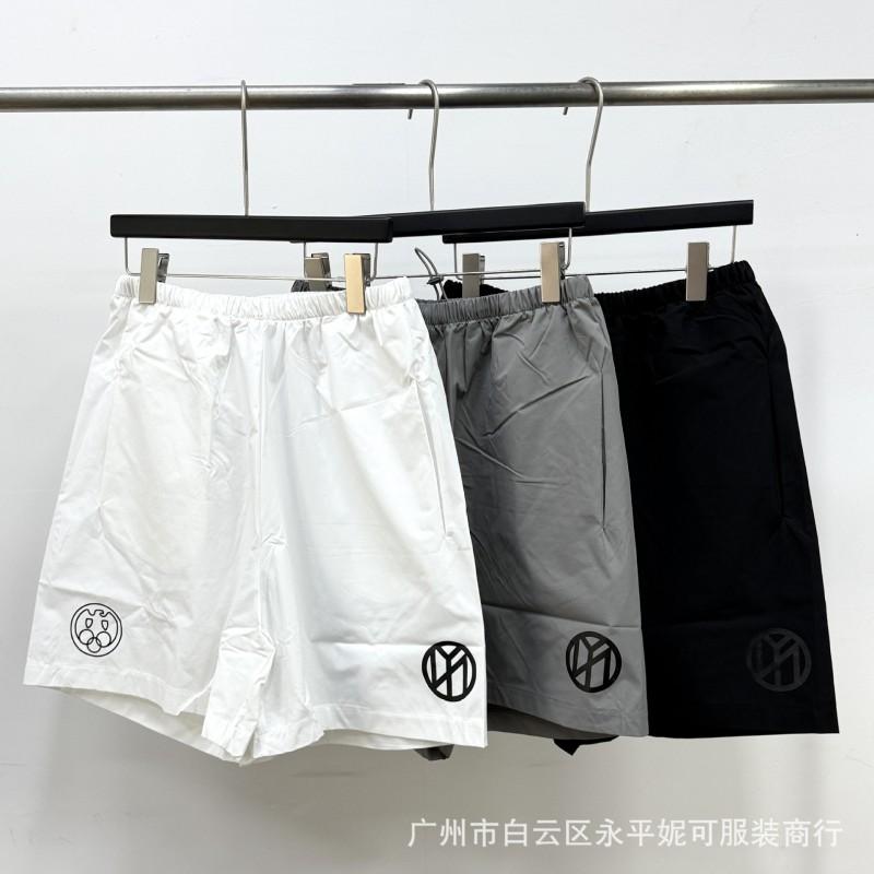 Herren Nylon Cargo Shorts Streetwear Weiter Bein Sportlich Lässig