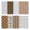 Soimoi 8 Pc Fat Quarter Bundle,  Dog Paw Print  Print 18"x 22"  DIY Patchwork-  100  Cotton  Pre-Cut Quilting Fabric