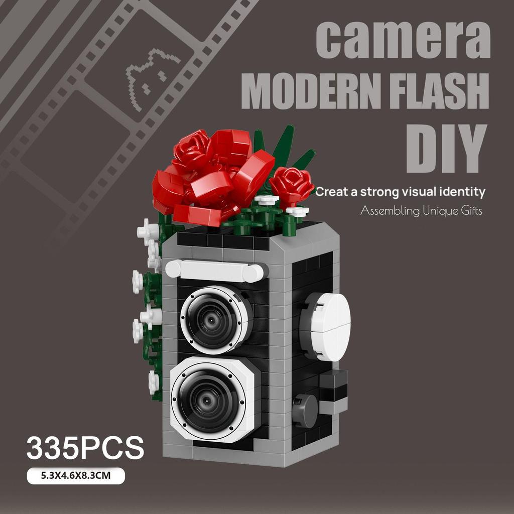 Klocki konstrukcyjne aparatu z LEGO