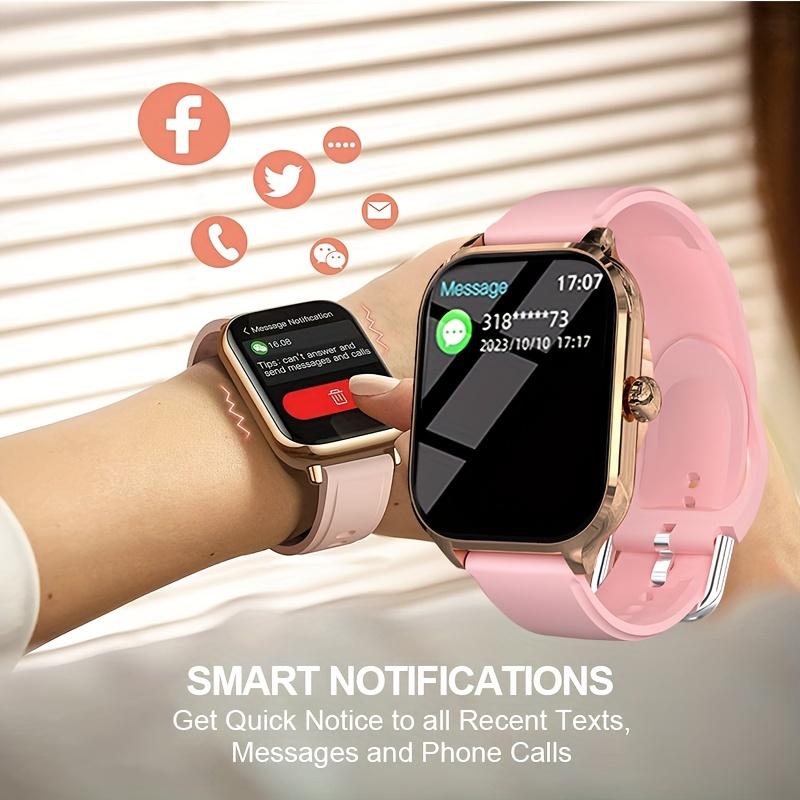 New Smart Watch Men Women Full Touch Screen Sport Fitness Tracker Bluetooth Passometer Information Display Smartwatch