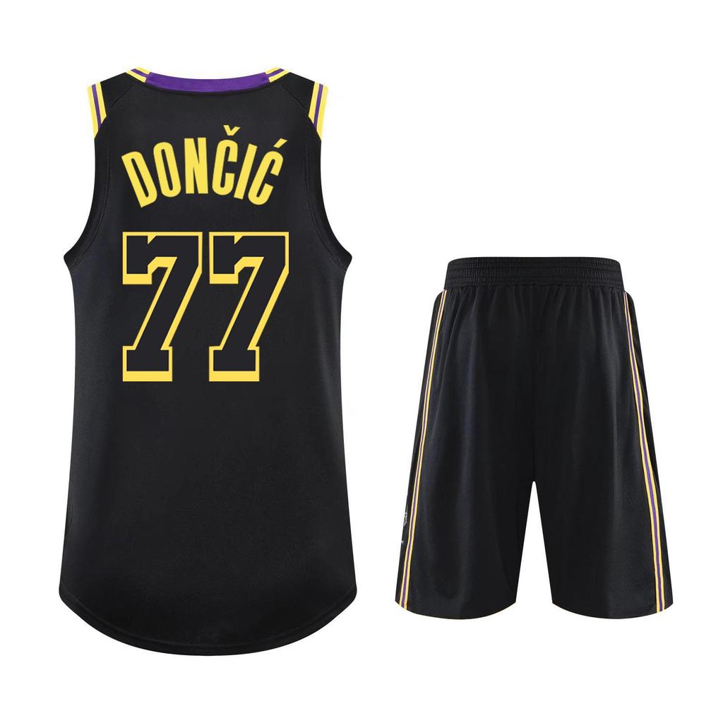 Basketball Clothes Mans Basketball Suit Classic Tops + Pants Basketball Jerseys Suit Set