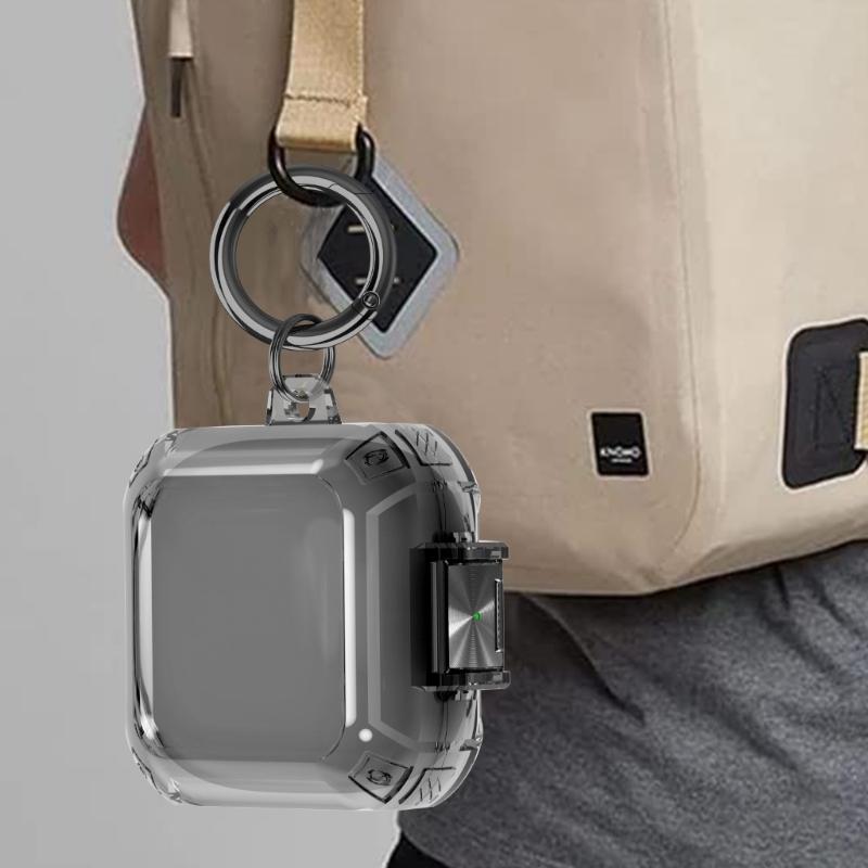 High Transparency TPU Cover For FitPro Wireless Earphones Case Featuring AntiDrop Protections Perfectly Fit Design Bag