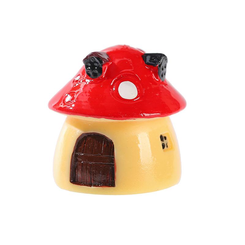 Mushroom Resin Resin Simulated Mushroom Decorative Doll Ornament