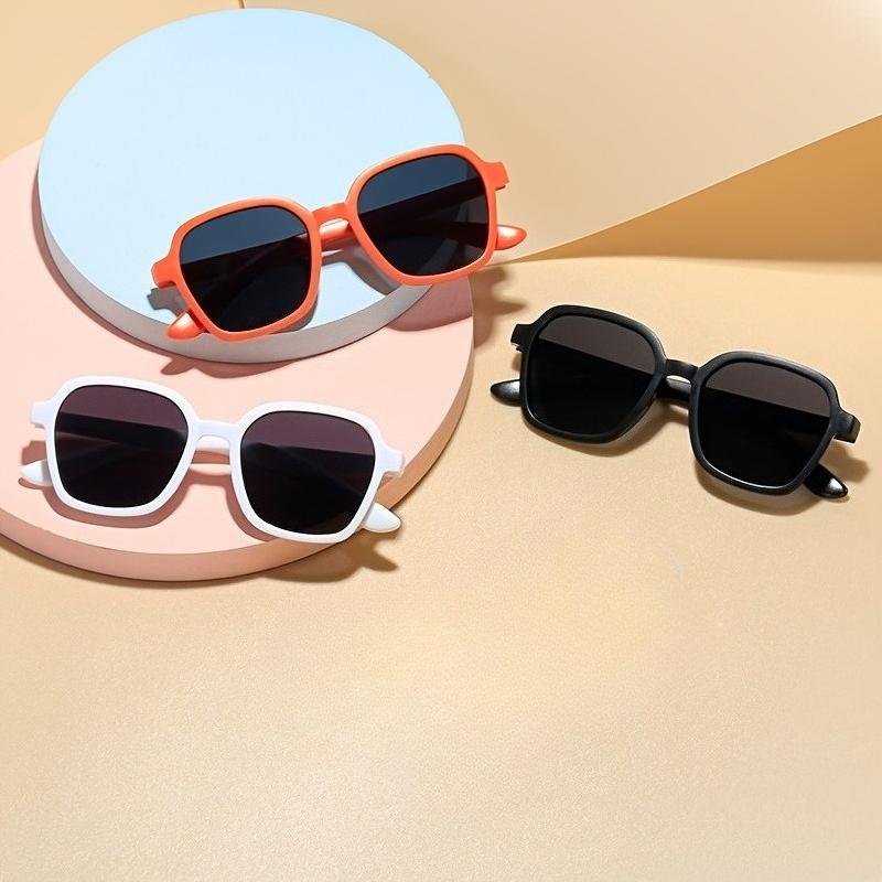 

4 шт./компл. Подростковые повседневные квадратные очки с функцией декоративных линз для карнавала, праздника, вечеринки по случаю дня рождения ко Дню святого Валентина