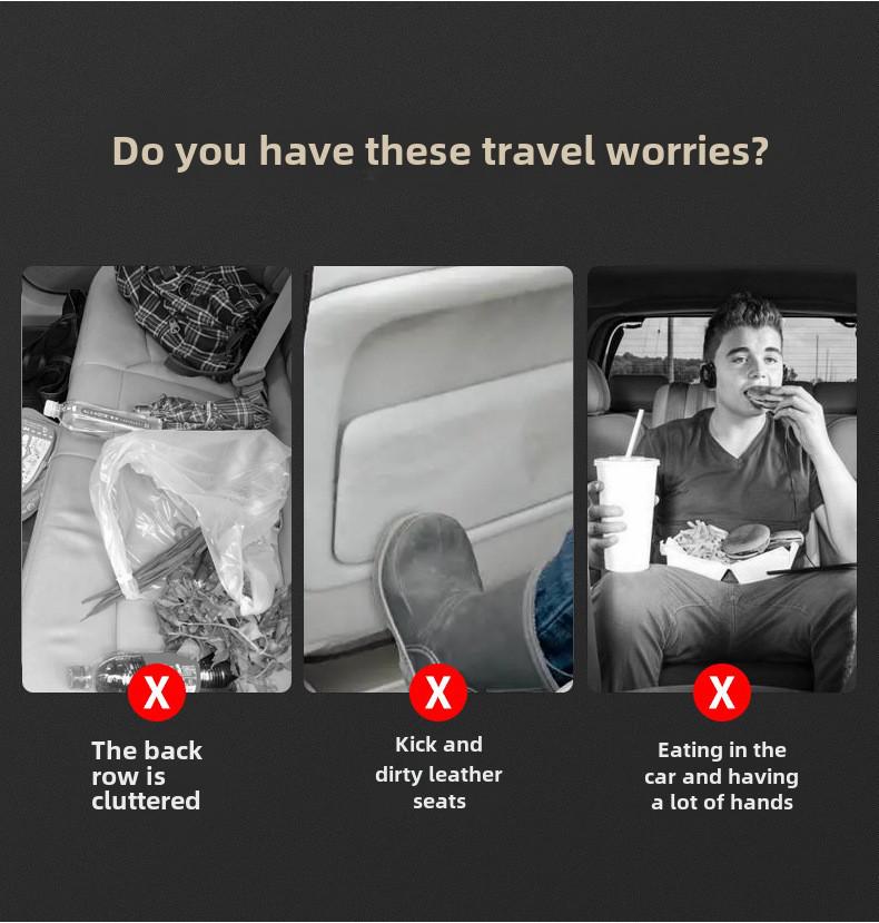 Mercedes-Benz BMW Car Seat Back Organizer Storage Bag