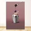 Ar Abstract Posters and Prints Surreal Style Print Pictures Bedroom Decoration for Home Creative Wine Bottle Racket Wall