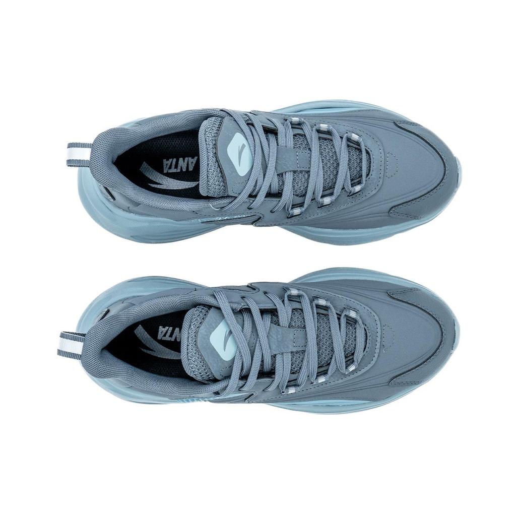 Anta Classic Retro Casual Shoes Men White Black Red 112518841R-4