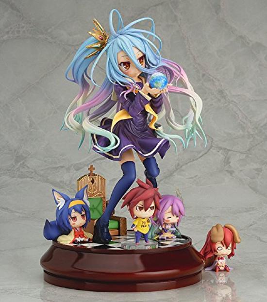 No Game No Life Shiro Scale ABS PVC Painted Complete Figure Second Resale 1/7 &