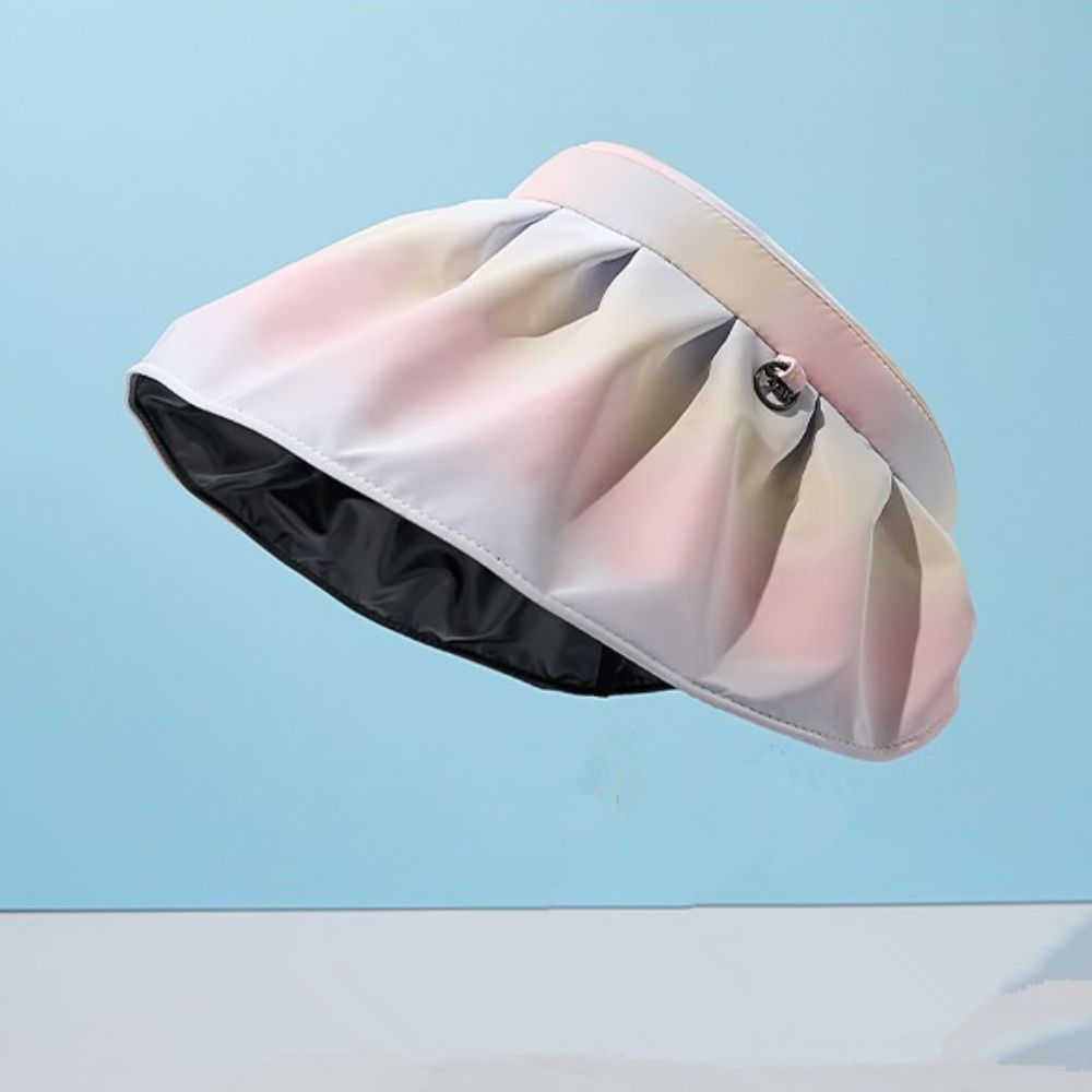 UV Protection Women Sunhat Big Brim Empty Top Hat Outdoor Beach Cap Bucket Hat  Girls