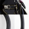 Fendi Petite Troisur Handtasche 8BH333 2WEGE-Schultertasche schwarzes Leder Damen Gebraucht