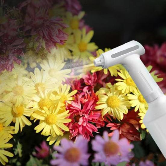 Yousheng Electric Spray Bottle 0.26 Gallon Automatic Watering Can USB-C Rechargeable Sprayer with Adjustable Nozzle Plant Mister for Indoor Outdoor