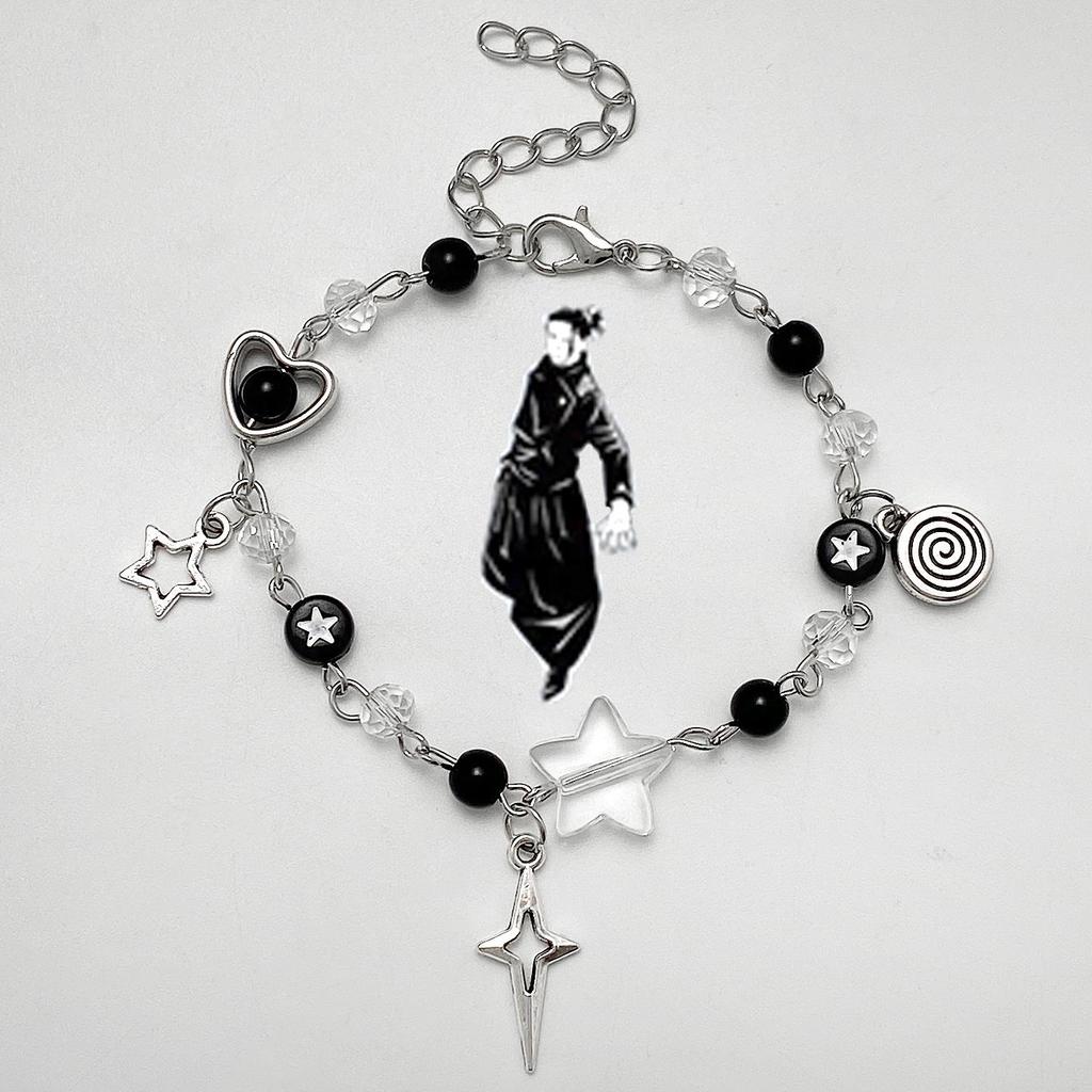 Heißverkaufendes Punk-Stern-Armband: Spicy Girl Gitarre & Herzförmiger Schmuck für Paare & Beste Freunde