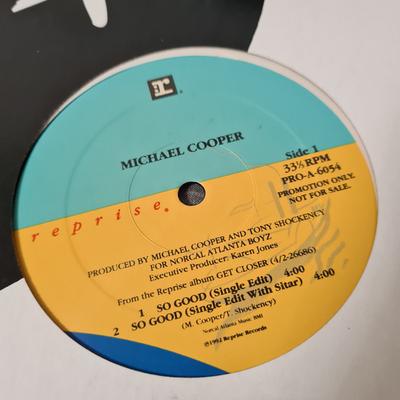 12inch Record MICHAEL COOPER - So Good PROA6054 Reprise Records 1992 US Soul/Funk Used