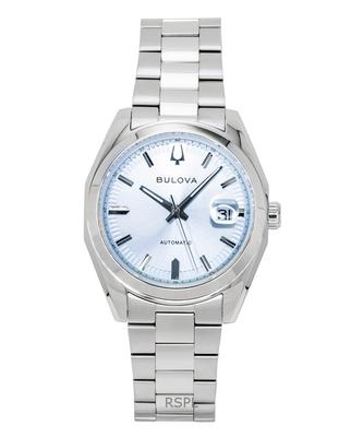 Surveyor Edelstahl Hellblau Automatik 96B469 Herrenuhr
