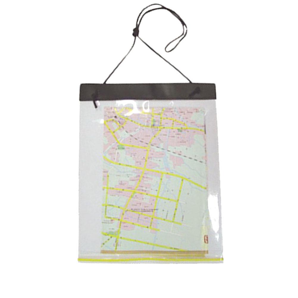 Outdoor Waterproof Map Plastic Bag Valve Bag Transparent Map Case Hold Bag