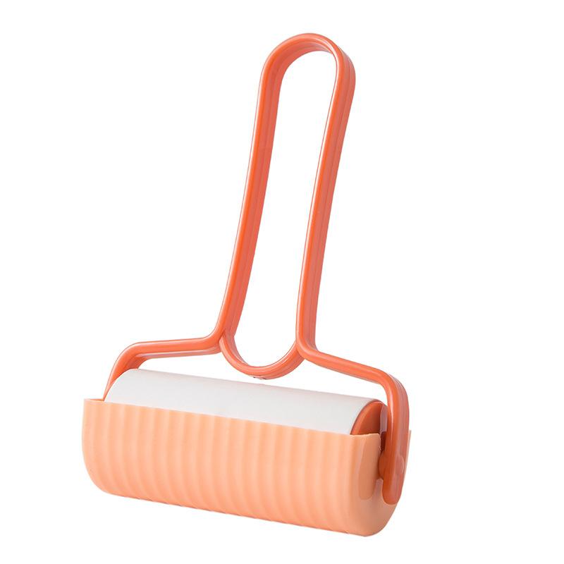 Home Clothes Sticky Roller Brush Sticky Hair Roller Pet Hair Roll Paper Sticker