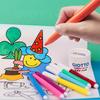 12 Colored Water Color Drawing Pen Colour Fine Point Felt Tip Marker Pens for Children Student DIY Scrapbook Art Supplies