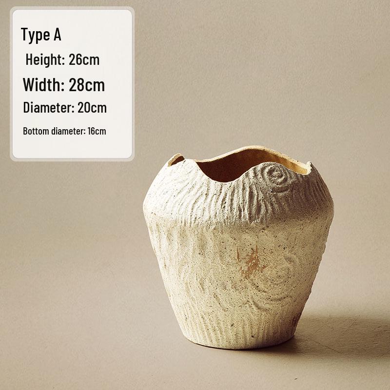 Цветочная ваза Jingdezhen в стиле Ваби-Саби для гостиной или столовой