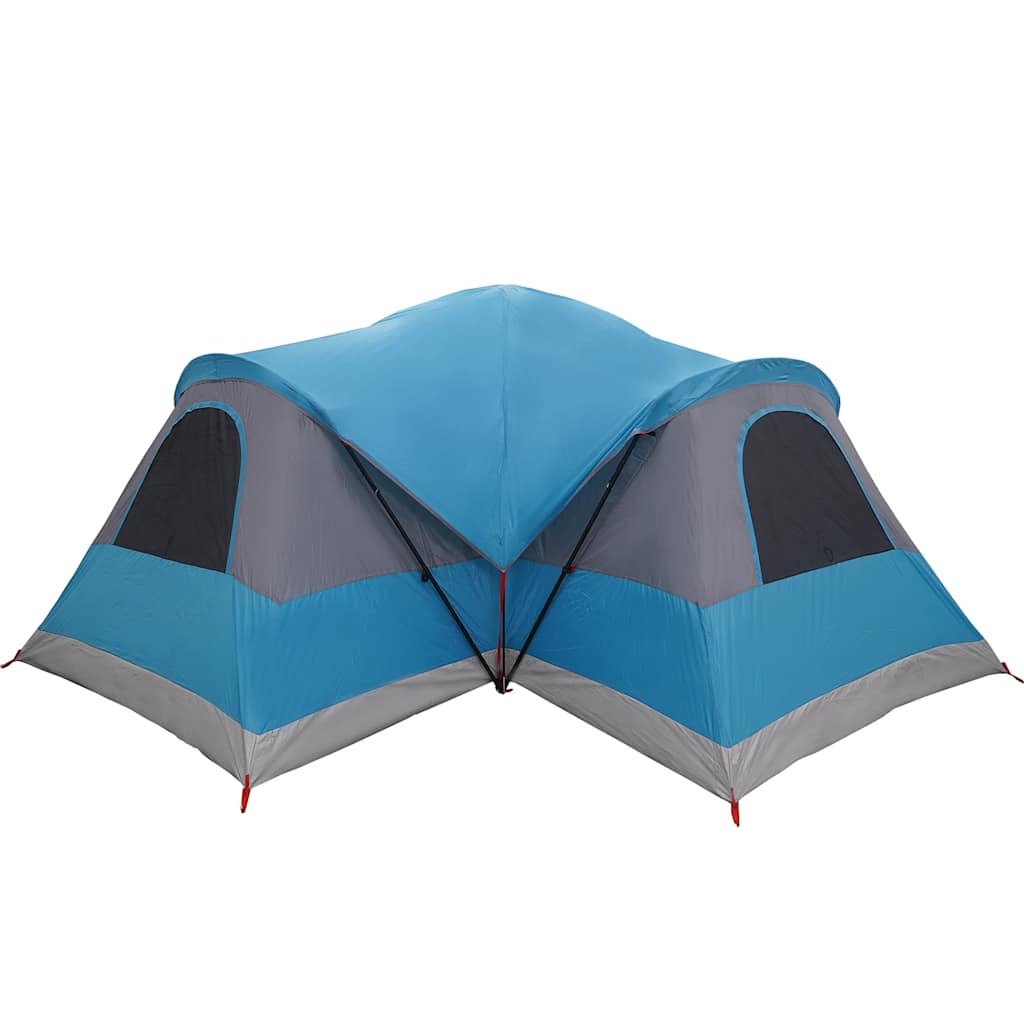 Tunnel Family Tent for 8 Persons Blue Waterproof