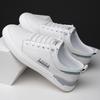 Spring New Men's Casual White Shoes, Comfortable and Versatile, with A Soft Sole and Soft Surface, Fashionable Sports Board Shoes