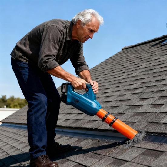 Leaf Blower Air Booster with 2 Straps Faster Outdoor Yard Cleanup Lawn Care Leaf Blower Airflow Amplifier Universal Leaf Blower Nozzle Attachment