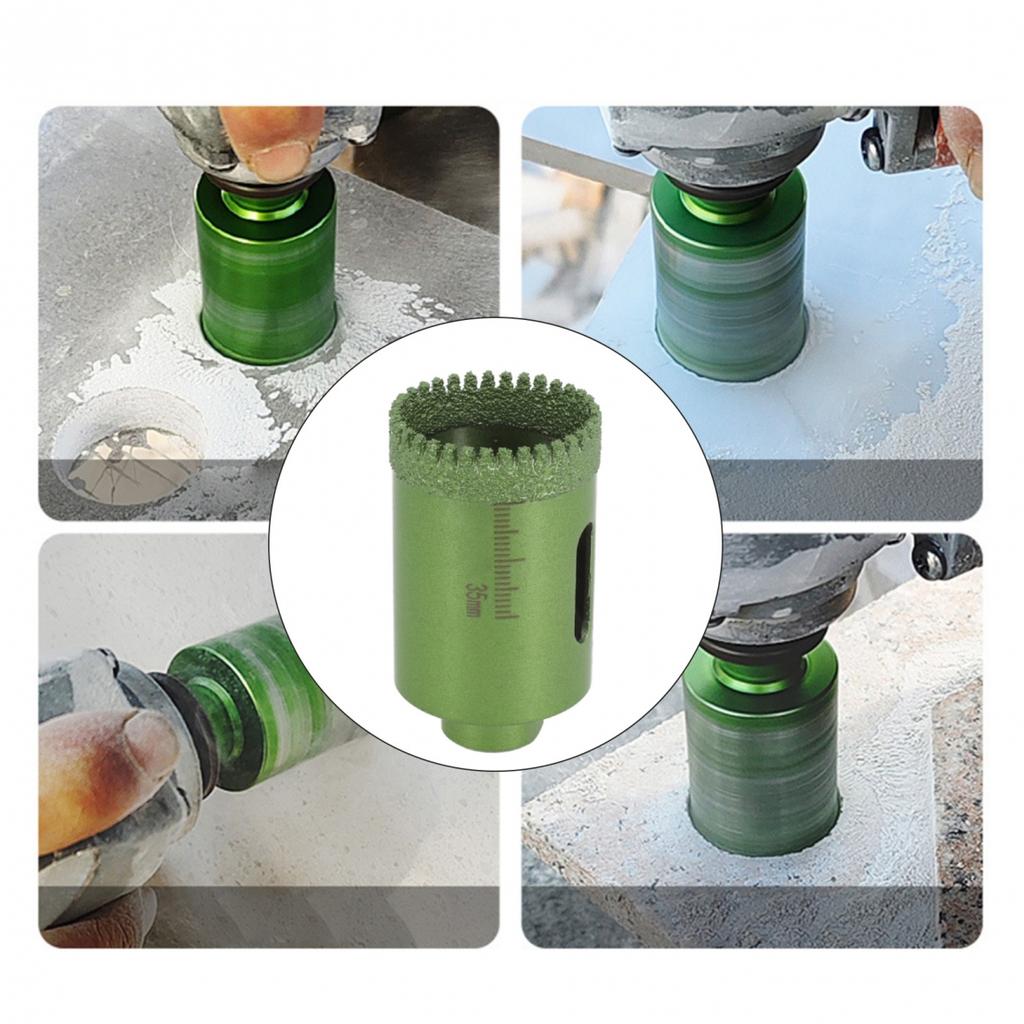 Serrated 20mm M10 Drill Bit Perfect for Quick Dry Holes in For Marble