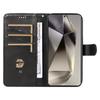 For Samsung Galaxy S25 Ultra Case Flip Wallet T-Shape Lines Leather Phone Cover