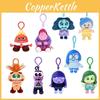Out Character Inside Plush Keychain Cartoon Backpack Pendant Cute Gift Kids