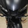 Aerodynamic Winglets Pneumatic Front Fairing Wing Lower Wing Cover Protector Motorcycle Spoiler for Yamaha YZF R3 R25 2019-2024