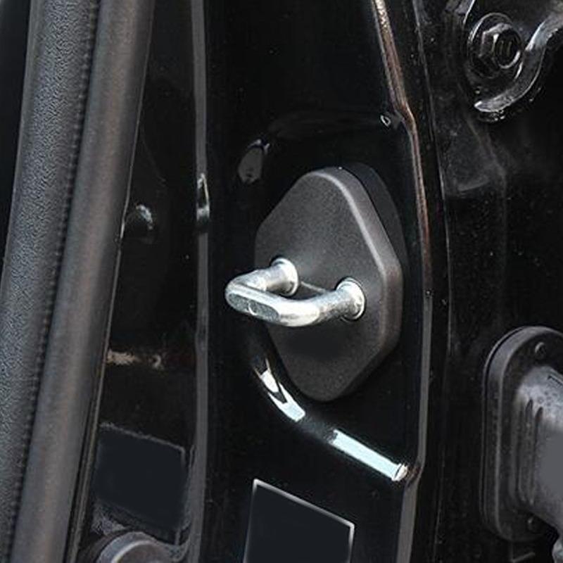 Car Styling Door Lock Latches Striker Cover Frame Trim For Honda CRV CR-V  2024 Auto Interior Accessories