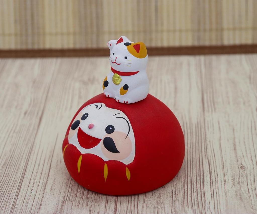 Craftsman House Lucky Daruma (Lucky Cat)