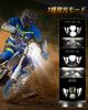 Chelhead LED Headlight for Yamaha WR250R Cross Country WR250R WR450F YZ250F YZ450F YZ TTR WR FX MX Motorcycle Headlight with High Brightness Direct 1