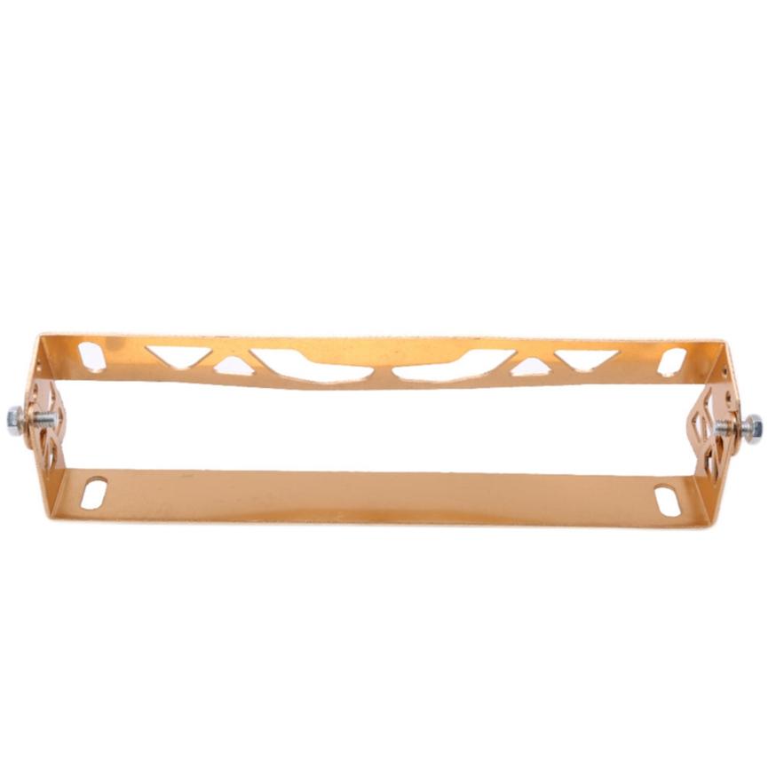 Universal Aluminum Adjustable Rotating Number Flat Car Frame License Plate Holder 1PC Solid Color High Quality Motorcycle Supplies