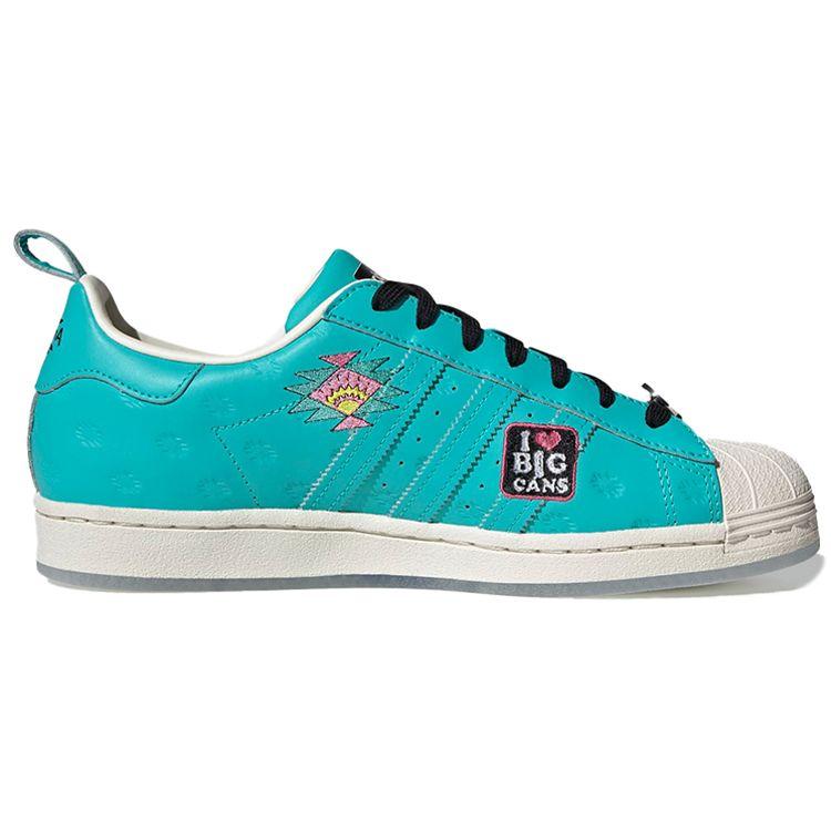 Arizona X Adidas Superstar Have an Iced Day - Teal White Unisex Sneakers Green Chalk-White GZ2871