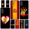 Phone Case For Samsung Galaxy A17 A15 A13 A51 A71 A41 A31 A21S A07 A03S A05 A35 A55 A23 A25 A33 A53 A73 5G Cover Spain Flag