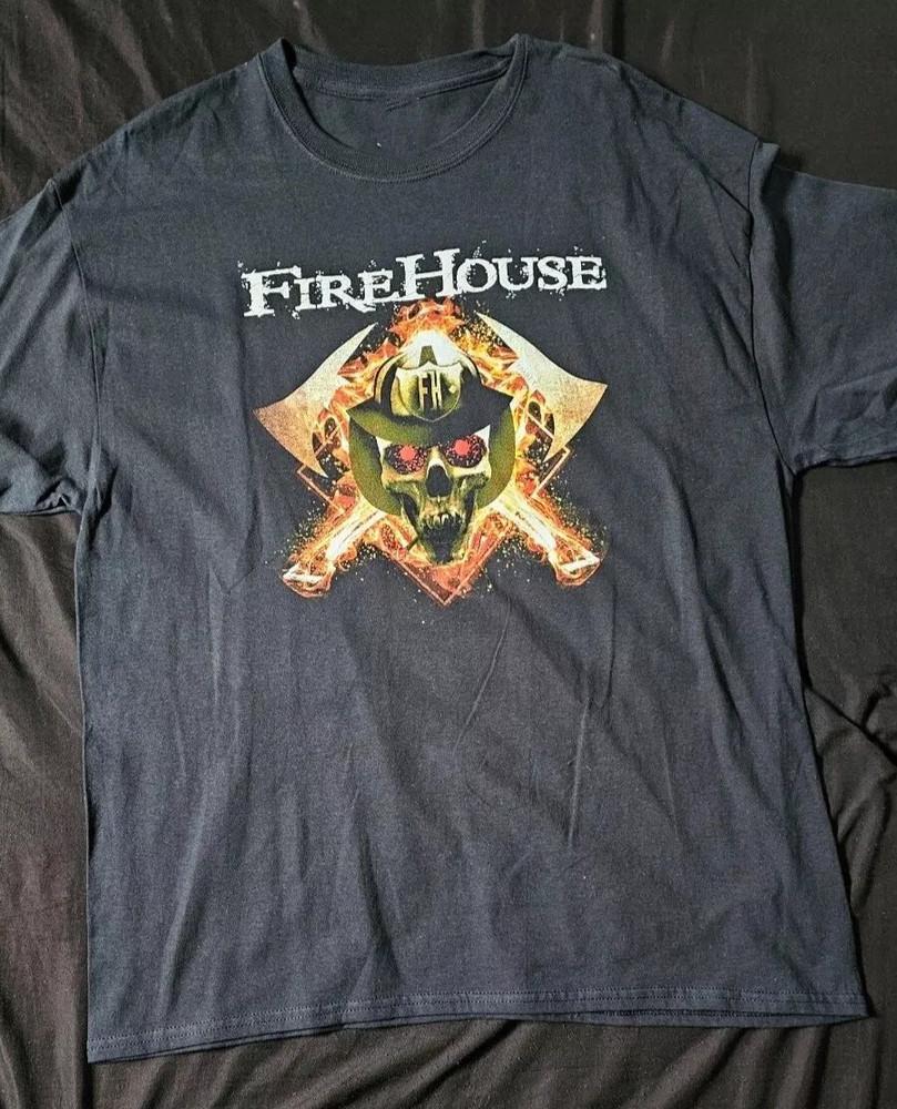 FireHouse Band Gift For Fans Black T-Shirt Cotton All Size Unisex T-Shirt XXXL