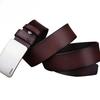Made Depth Laser Men'S Leather Belt Plate Buckle Belt Men'S Leather Belt Belt