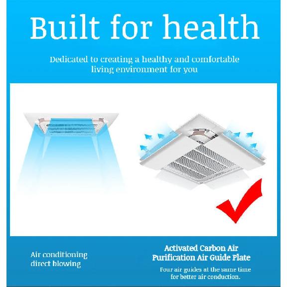 Ceiling Unit Central Air Conditioning Outlet Antidirect Blowing Air Guide Cover Ceiling Windshield