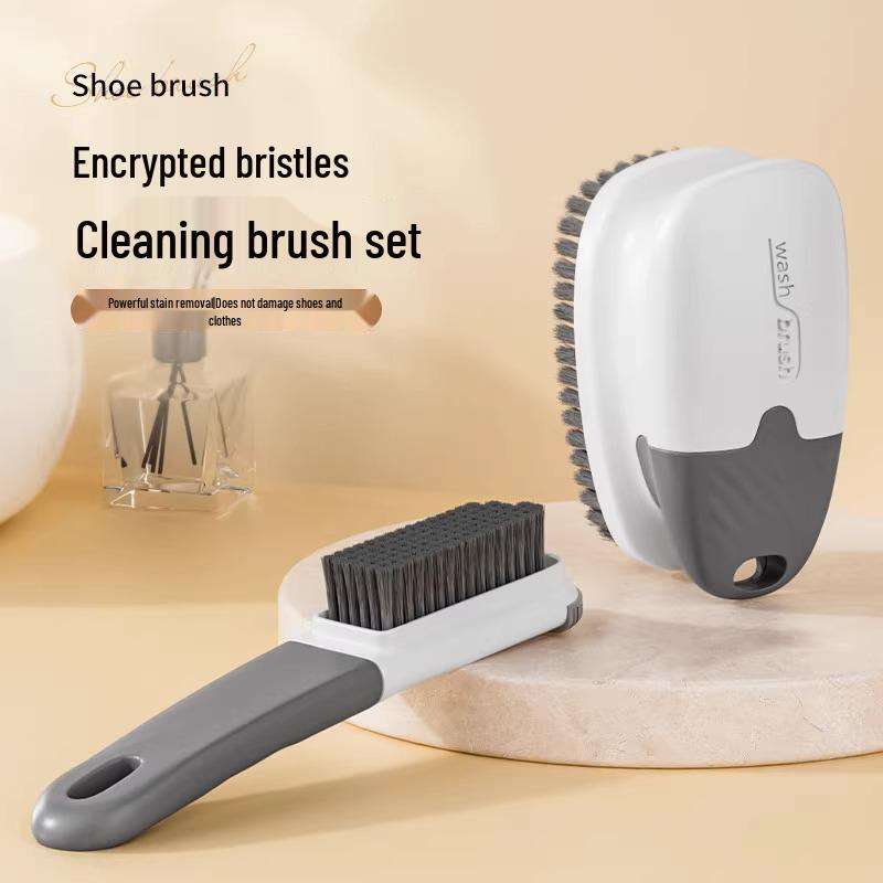 Newcomer Exclusive: Shoe & Laundry Stiff Bristle Cleaning Brush with Long Handle
