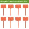 55PCS T-shaped Plastic Plant Label Waterproof Reusable Flower Vegetable Herbal Potted Classification Tag Garden Nursery Sign