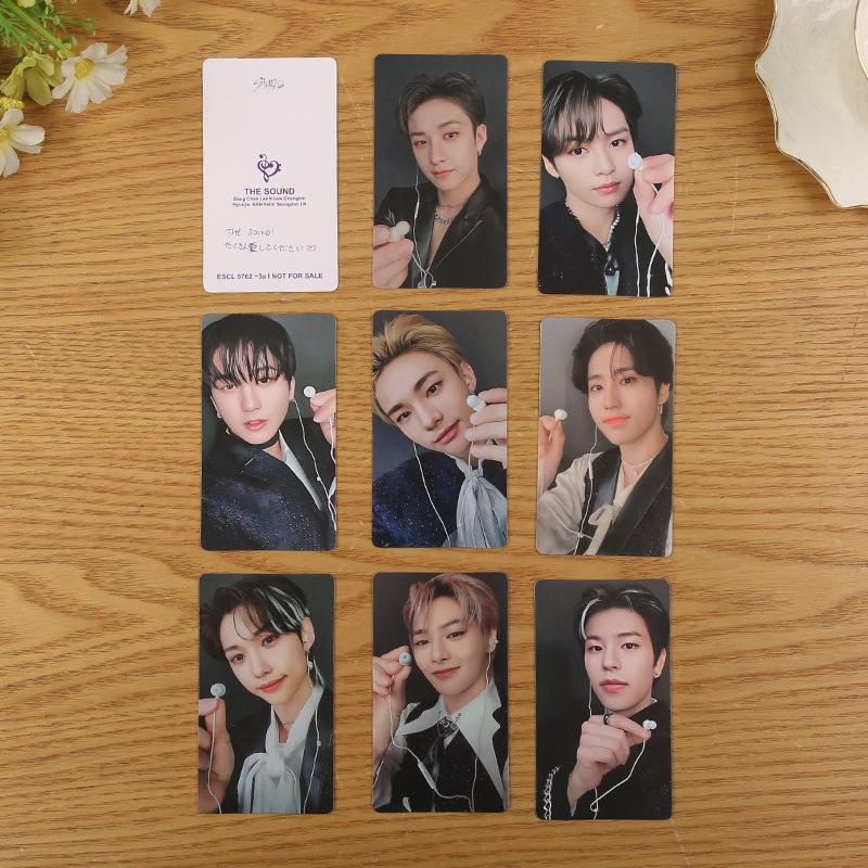 Straykids Maxident Mmt Benefit Photocards Official Same Style Idol Lomo Collectible Cards For Fans Collection Gift Kid Friendly Entertaining Fun Play